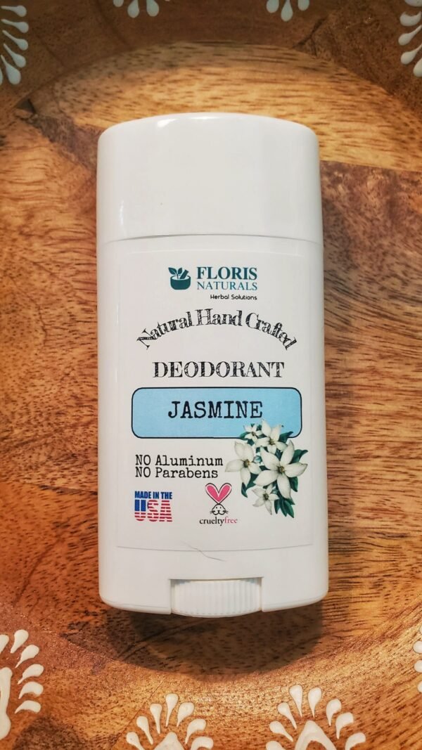 Natural Organic Hand-Crafted Cruelty Free Roll-On Deodorant - Jasmine