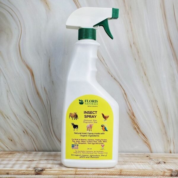 Natural Insect Spray for Farm Animals (Chemical-Free) - Floris Naturals