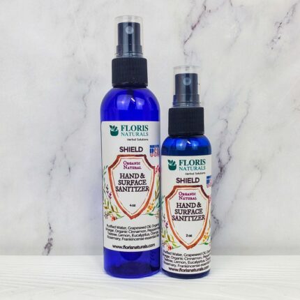 Organic Hand & Surface Sanitizer Set - Floris Naturals