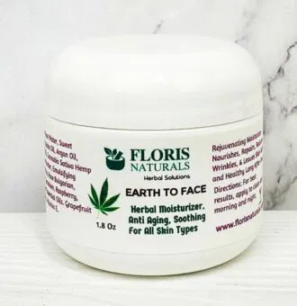 Natural Herbal Anti-Aging Face Moisturizer - Floris Naturals