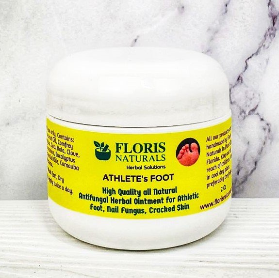 Natural Athlete's Foot Cream - Floris Naturals