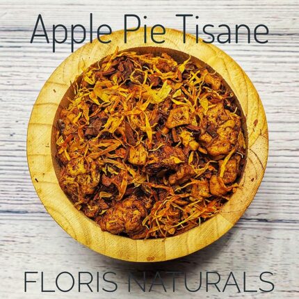Apple Pie Tisane caffeine-free apple cinnamon herbal tea by Floris Naturals