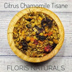 Natural Loose Tea - Citrus Chamomile Tea - Floris Naturals