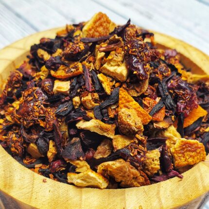 Natural Loose Tea - Cranberry Orange Tisane - Floris Naturals