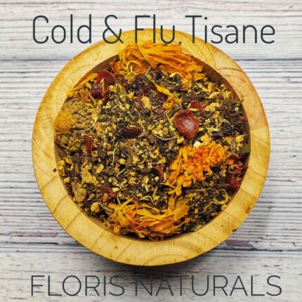 Cold & Flu Brew Tisane caffeine-free herbal tea by Floris Naturals