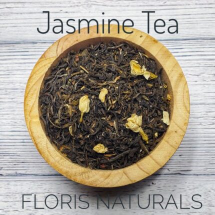 Jasmine Green Tea loose leaf floral green tea by Floris Naturals
