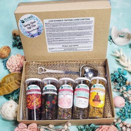 Natural Loose Leaf Tea - Self Love Sampler Gift Box - Floris Naturals