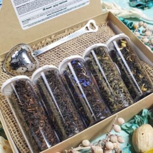Natural Loose Leaf Tea - The Ten Wonders Sampler Gift Box - Floris Naturals