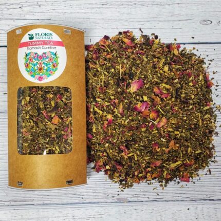 Tummy Tea Organic herbal tea with peppermint and fennel by Floris Naturals