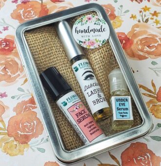Best SERUMS Box natural skincare serum gift set by Floris Naturals