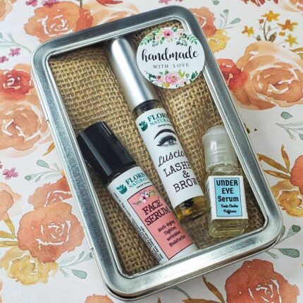 Best SERUMS Box natural skincare serum gift set by Floris Naturals