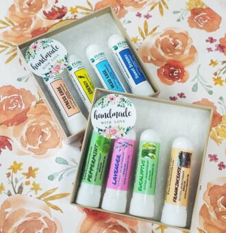 Aromatherapy Inhalers Gift Box by Floris Naturals