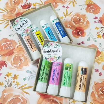 Aromatherapy Inhalers Gift Box by Floris Naturals