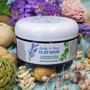 Floris Naturals - Lavender and Lime Body & Face Clay Mask