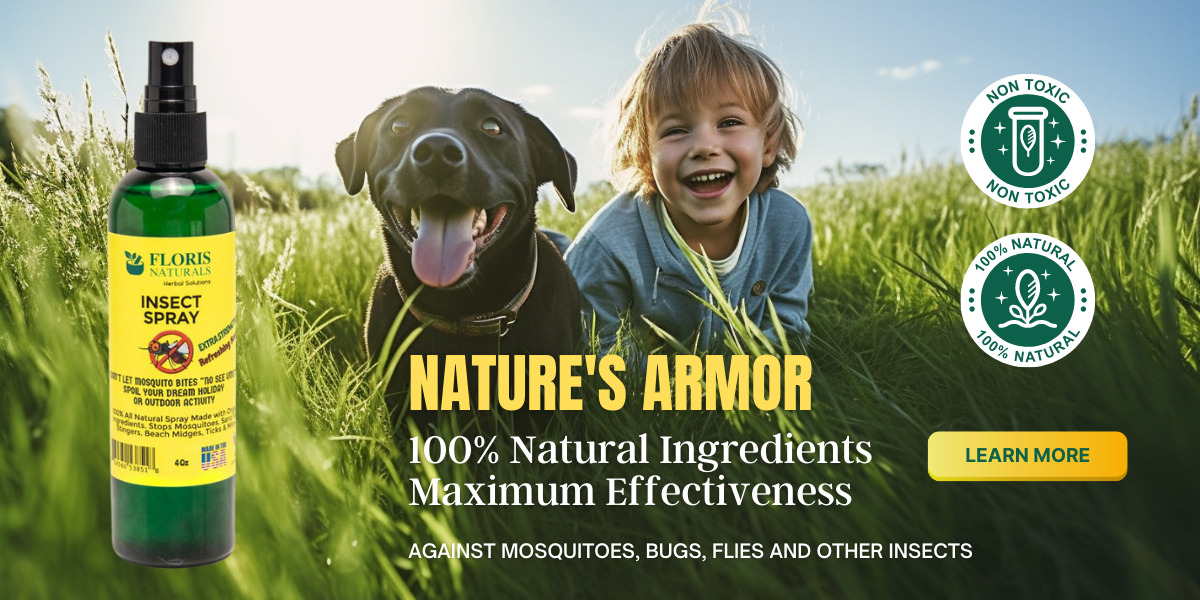Floris Naturals - 100% Natural Bug Spray