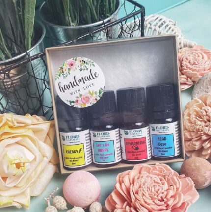 Essential Oils Popular Girls Gift Box Pure by Floris Naturals