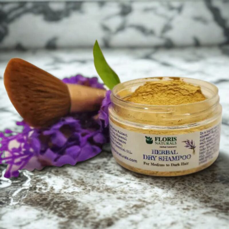Floris Naturals - Herbal Dry Shampoo for Dark Hair Floris Naturals - Herbal Dry Shampoo for Dark Hair