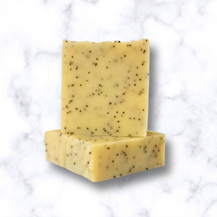 Floris Naturals - Lemon Poppy Seed Botanical Soap Bar