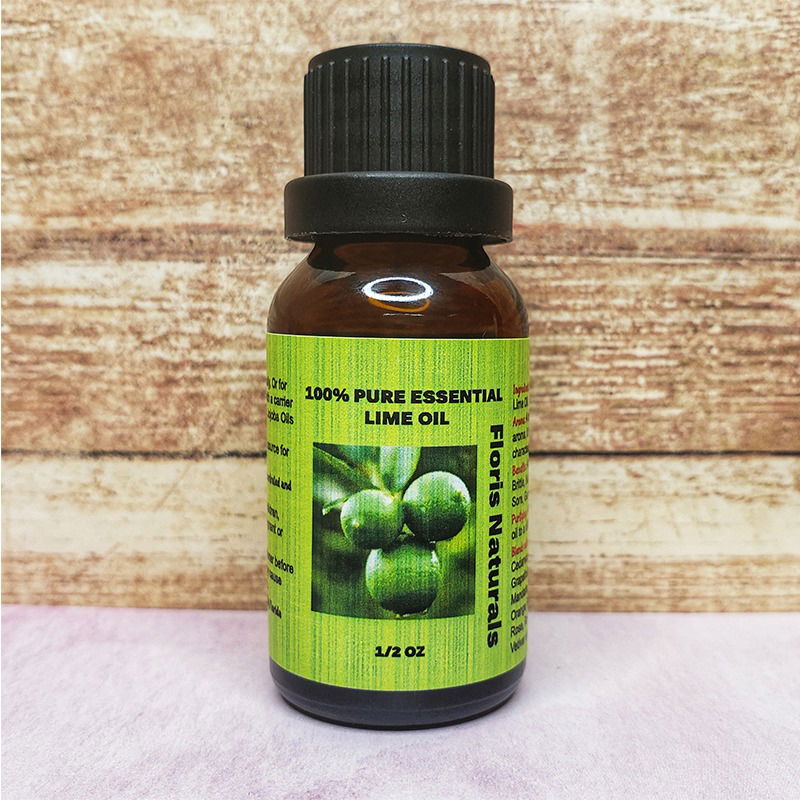 Natural Organic Pure Lime Essential Oil - Floris Naturals Natural Organic Pure Lime Essential Oil - Floris Naturals