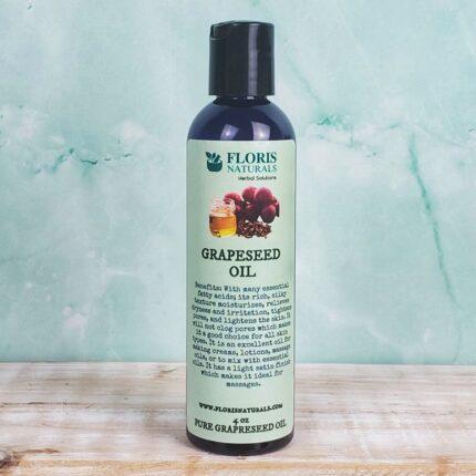 Grapeseed Carrier Oil lightweight massage oil by Floris Naturals