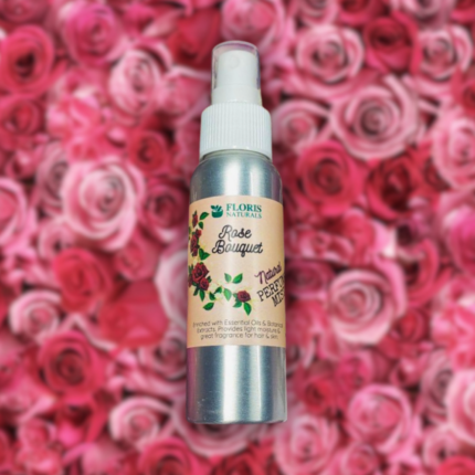 Rose Bouquet perfume mist with fresh classic rose floral fragrance